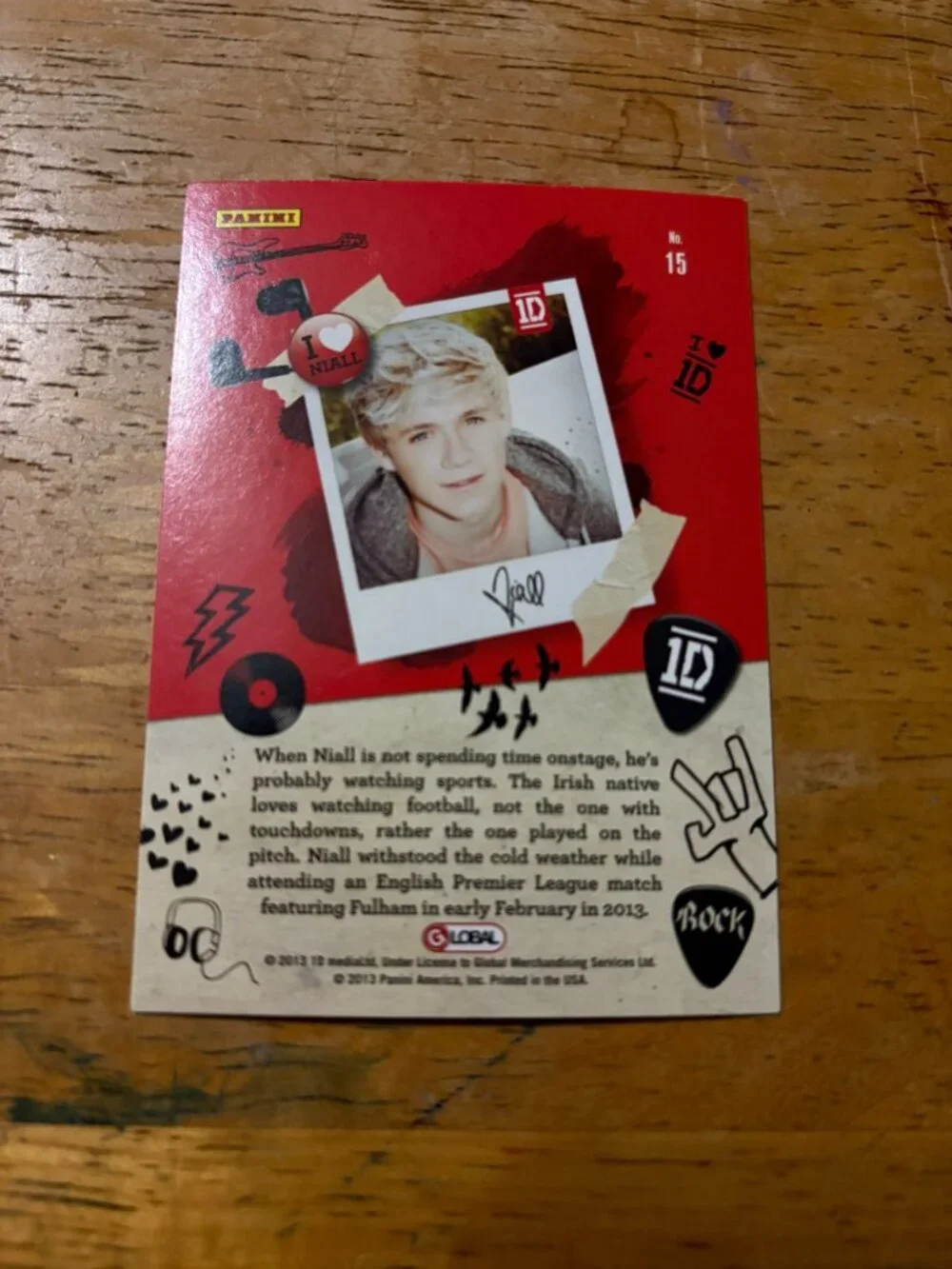 1D from official